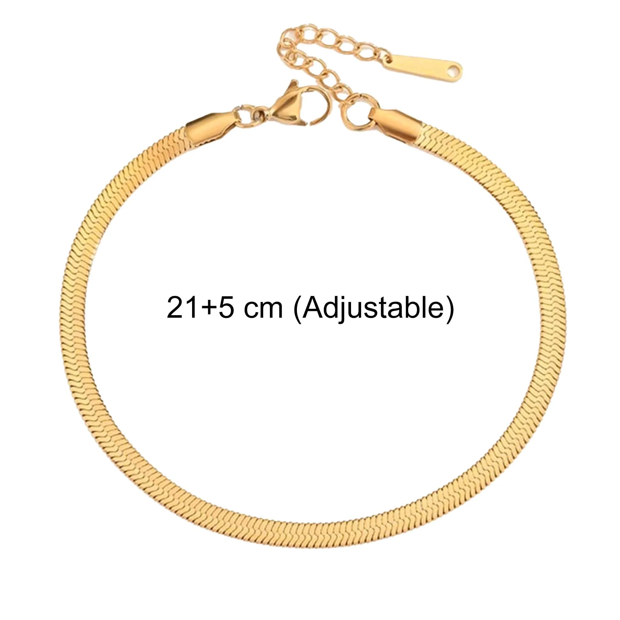 Snake Chain Anklet - Image 3